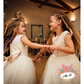 Maryanne in Ivory + Blush - Flower Girl Dress (SALE)