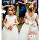 Maryanne in Ivory + Blush - Flower Girl Dress (SALE)