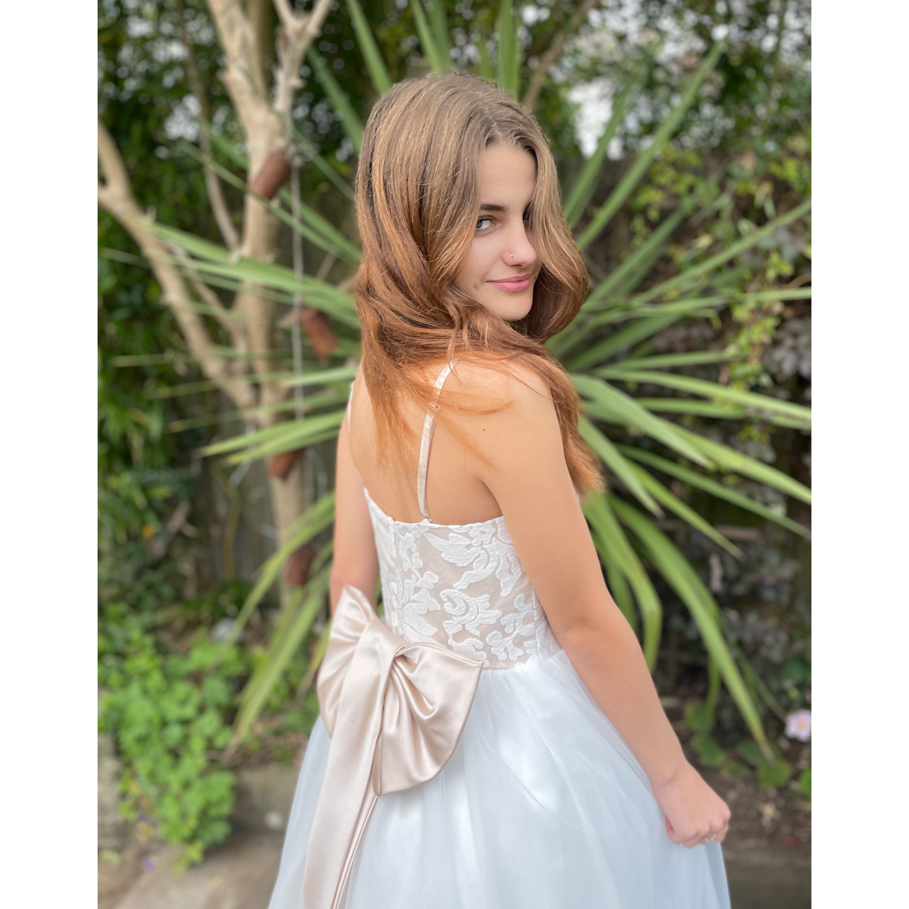 Maryanne in Ivory + Blush
