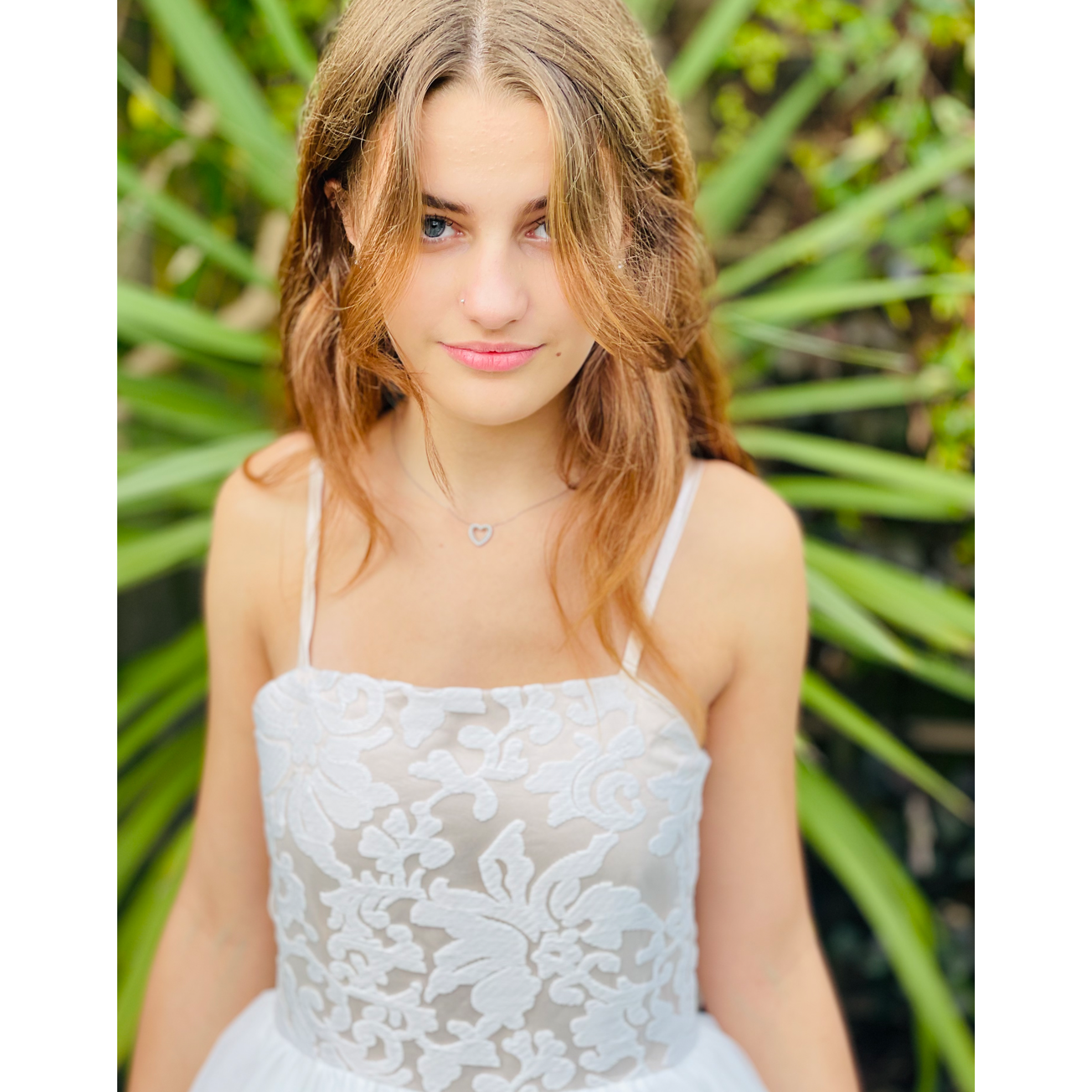 Maryanne in Ivory + Blush - Junior Bridesmaid Dress (Twin Range)