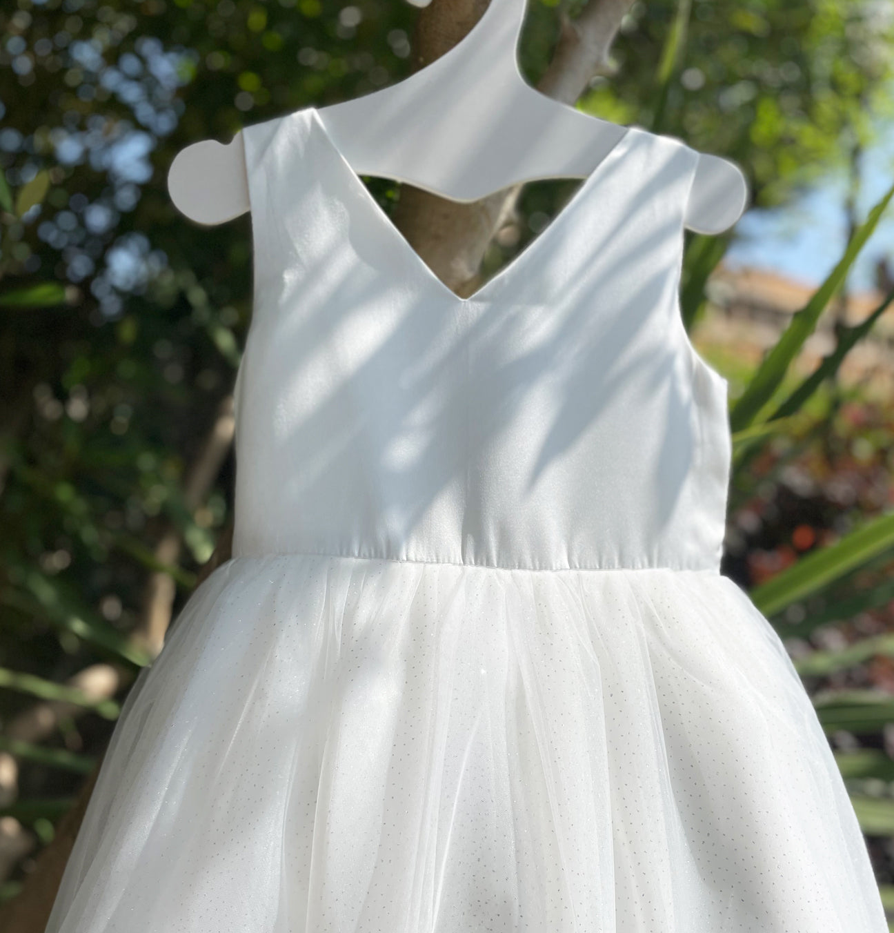 Narnia in Ivory  Flower Girl Dress