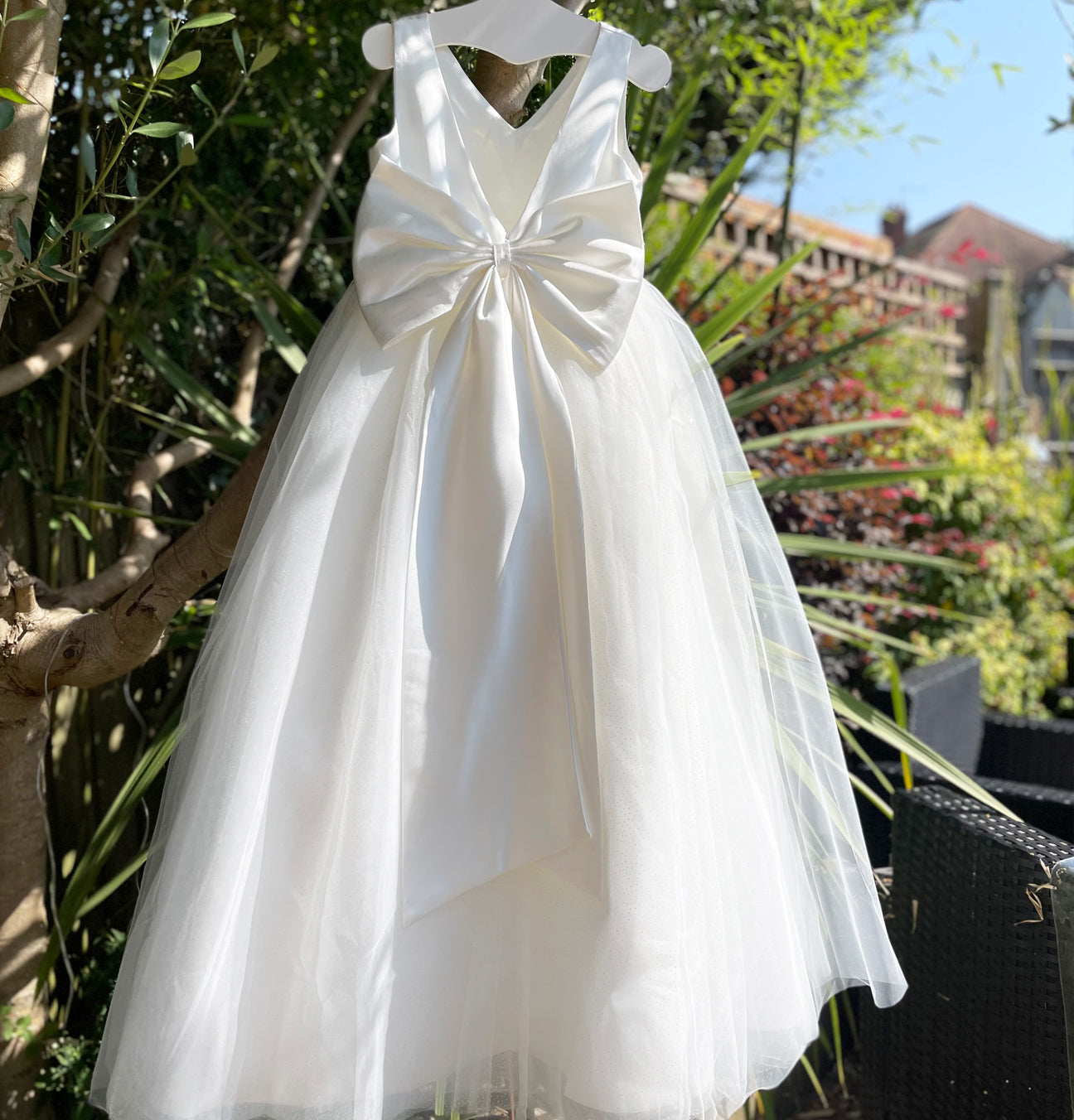 Narnia in Ivory  Flower Girl Dress