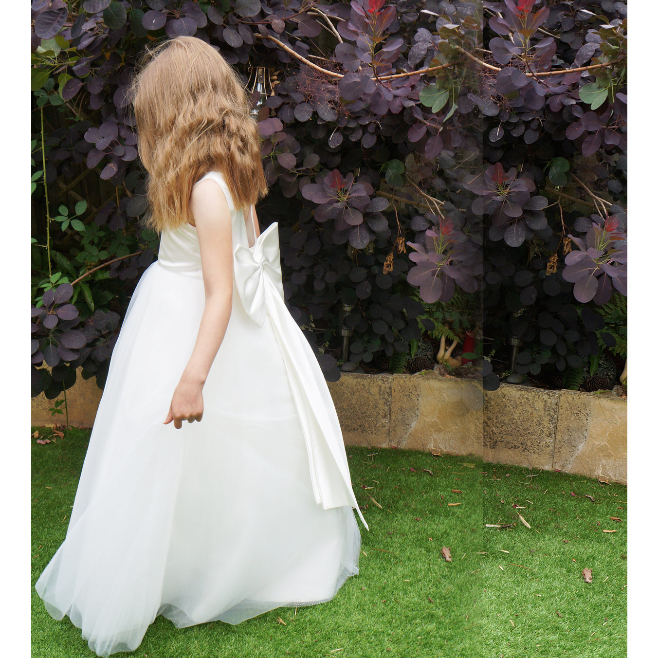 Narnia in Ivory  Flower Girl Dress