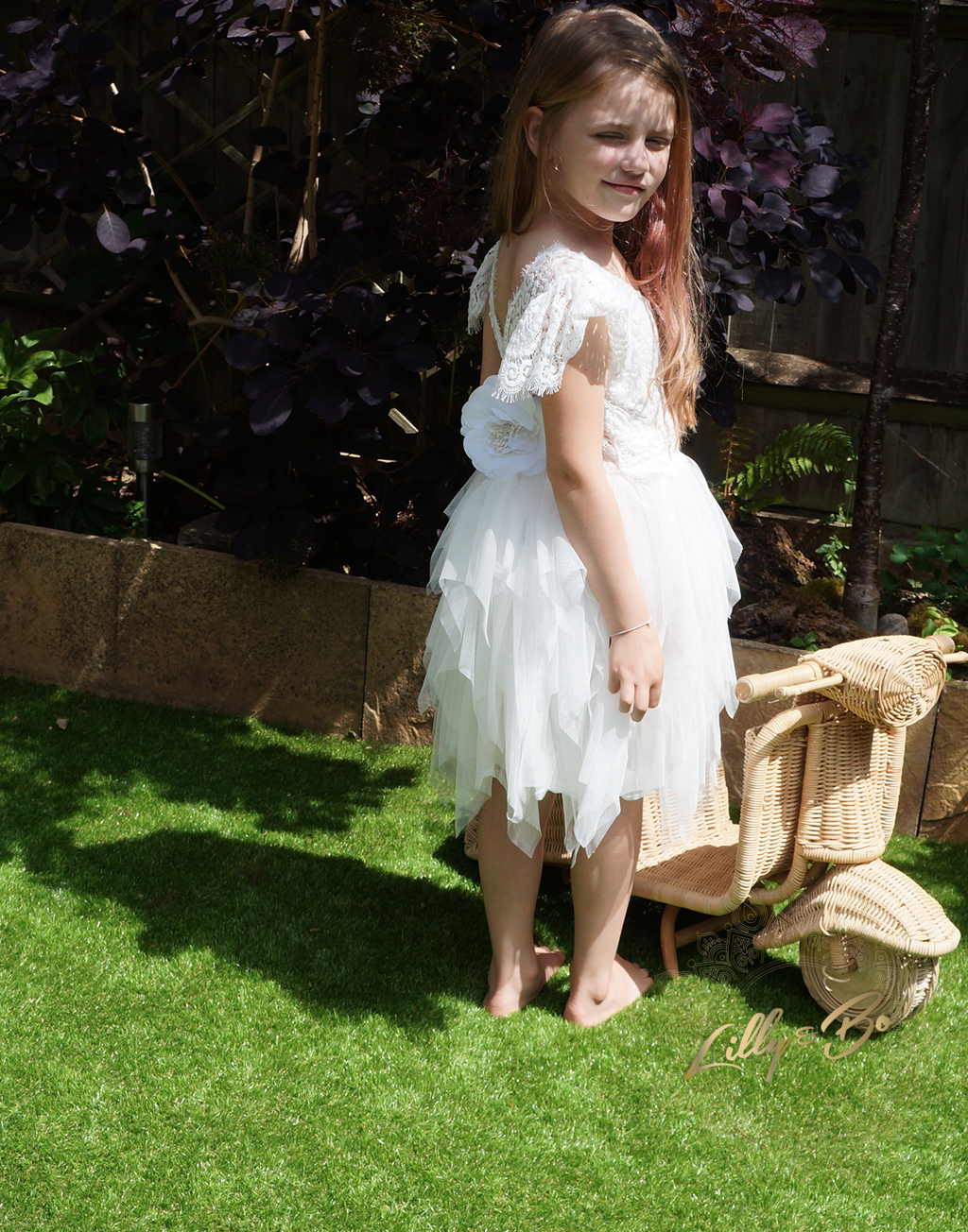 Penelope in Ivory ~ Party Dress