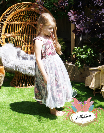 Pina  ~ Party or Flower Girl Dress