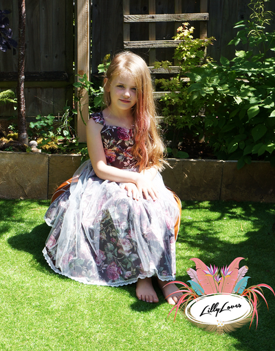 Pina  ~ Party or Flower Girl Dress