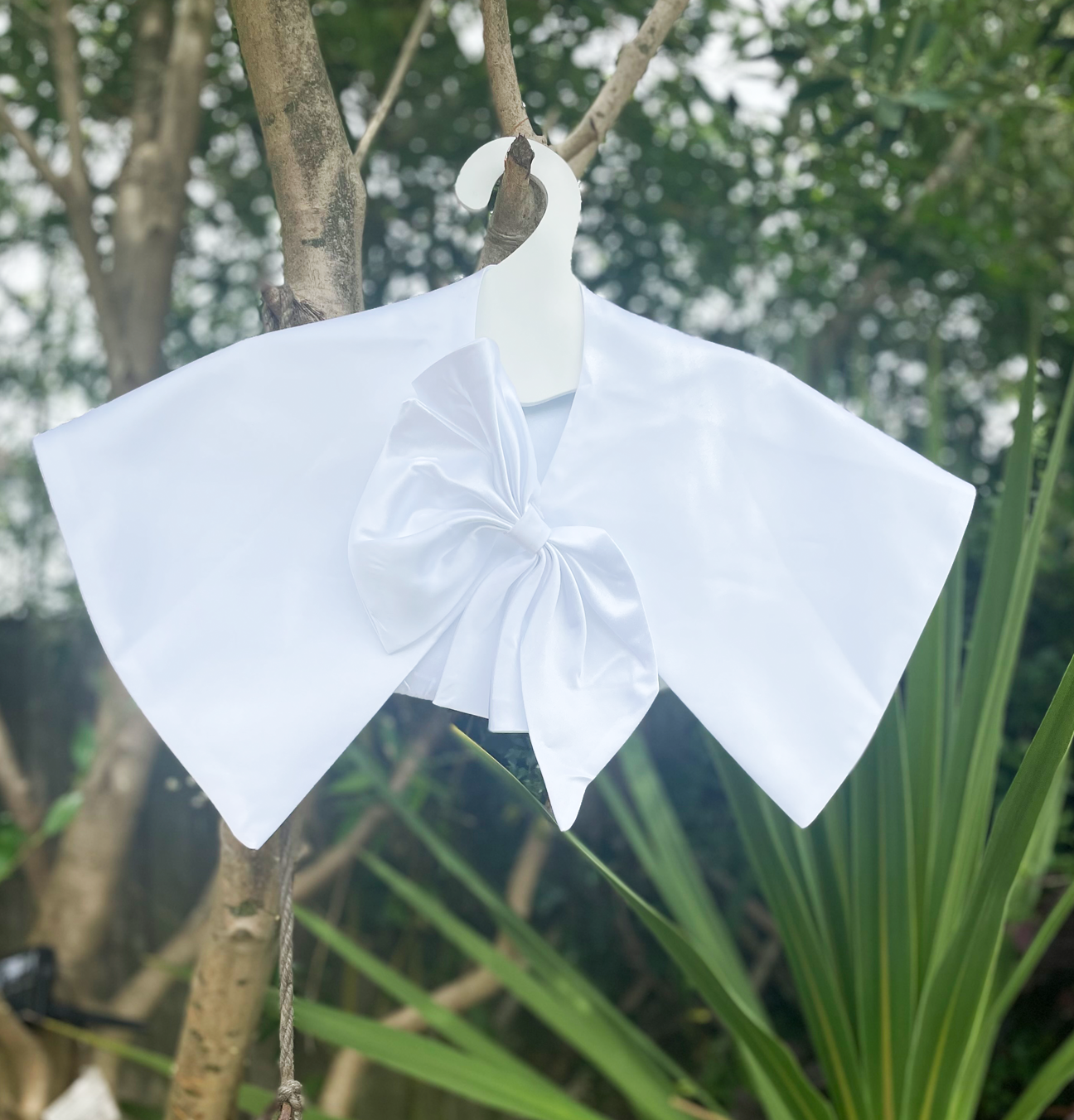 Saffia Bolero in White ~ Flower Girl | Communions