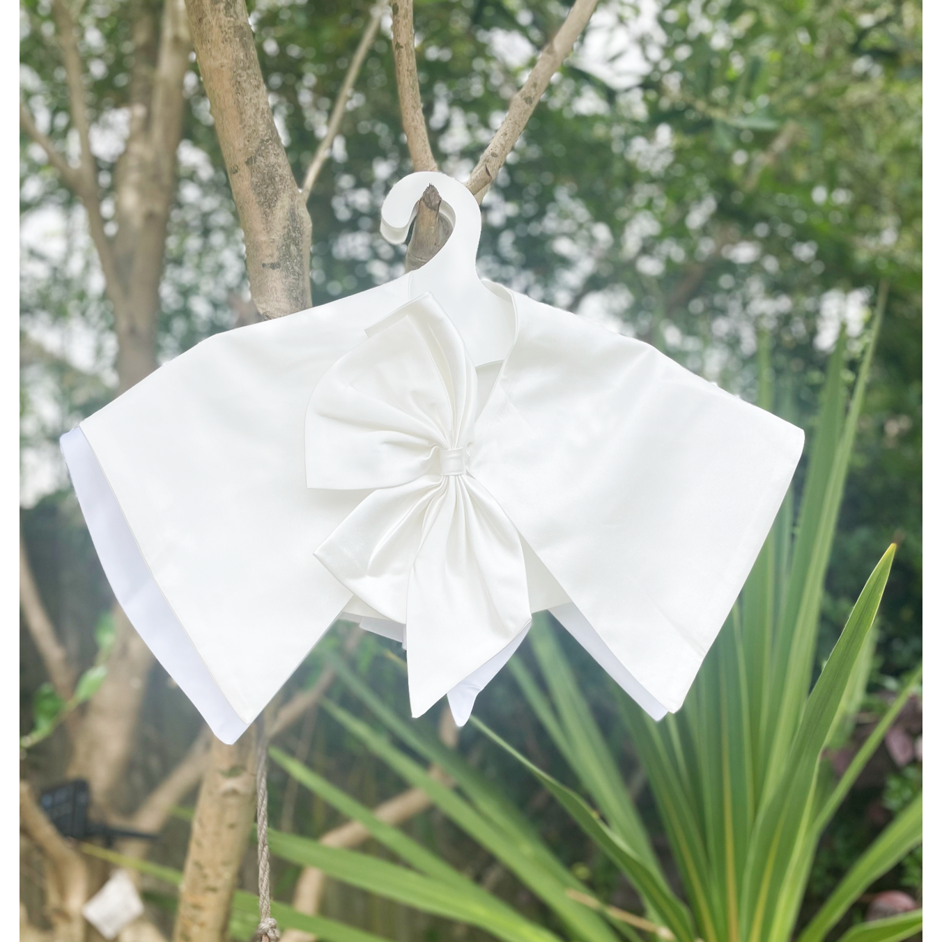Saffia Bolero in White ~ Flower Girl | Communions