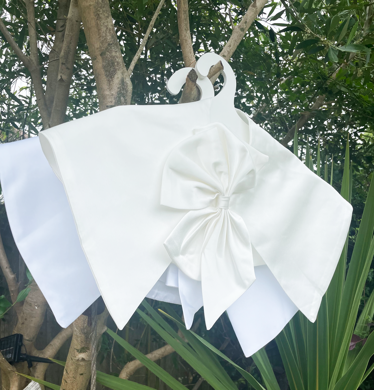 Saffia Bolero in White ~ Flower Girl | Communions