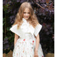Saffia Bolero in White ~ Flower Girl | Communions