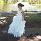 Valentina in White ~ Flower Girl I Communion Dress