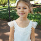 Valentina in White ~ Flower Girl I Communion Dress